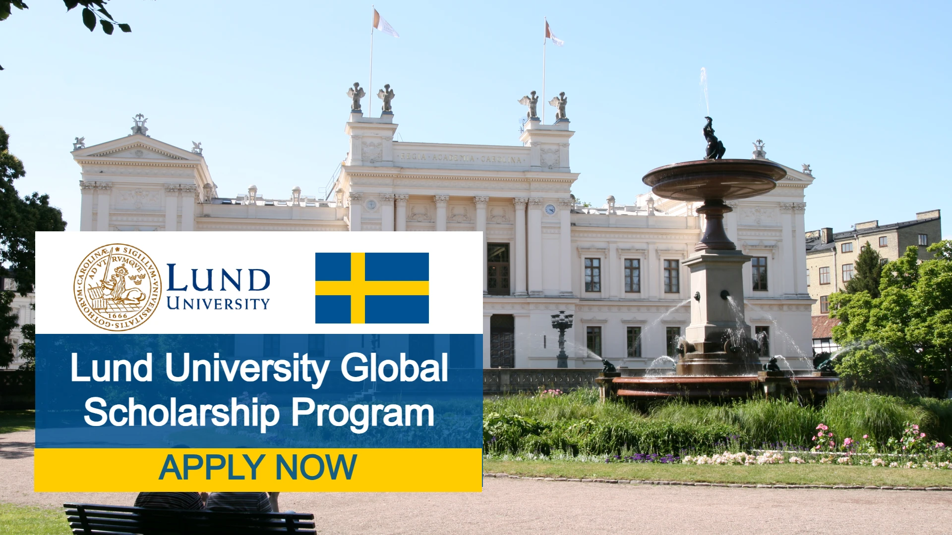 Lund University Global Scholarship – A Merit-Based Gateway for Pakistani Talent