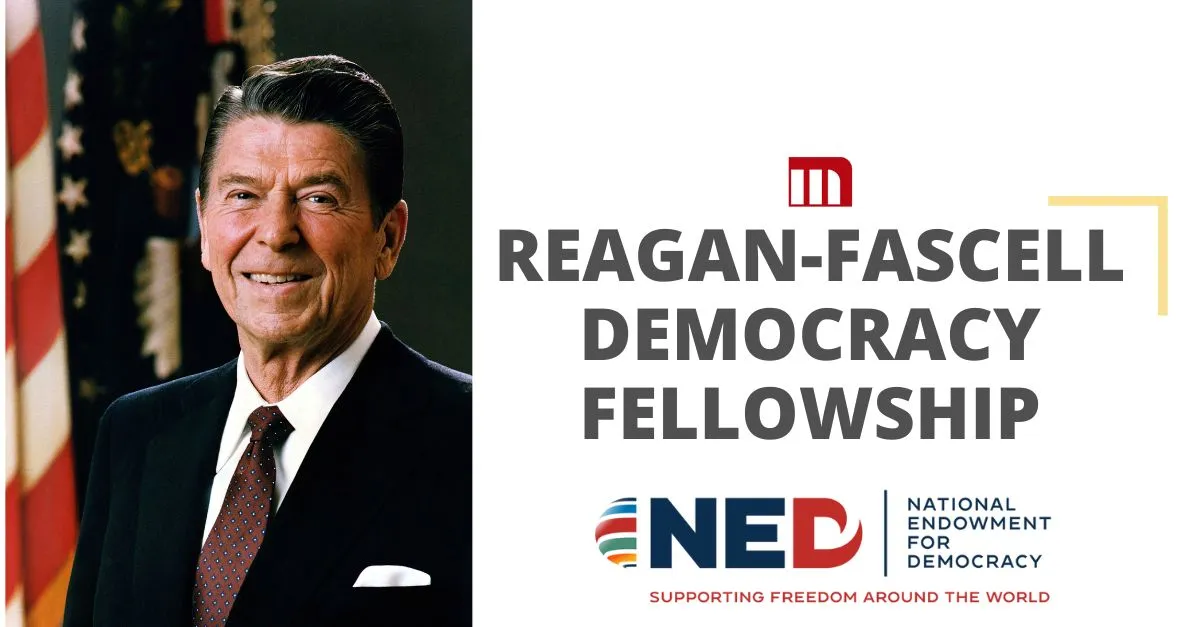 Reagan Fascell Democracy Fellowship 2025 (Fully Funded)